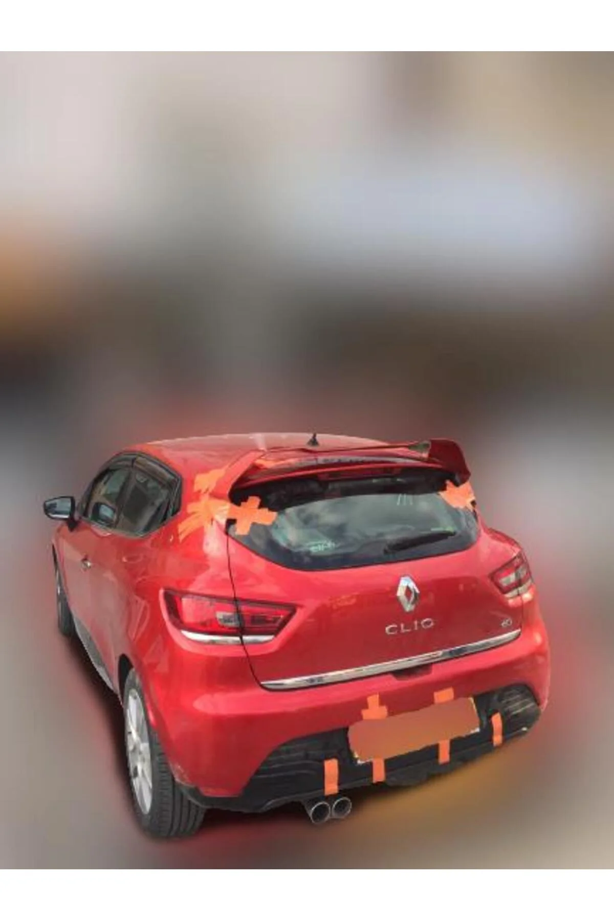 RENAULT CLİO 4 2012-2016 HB ASTARLI MARTI SPOİLER
