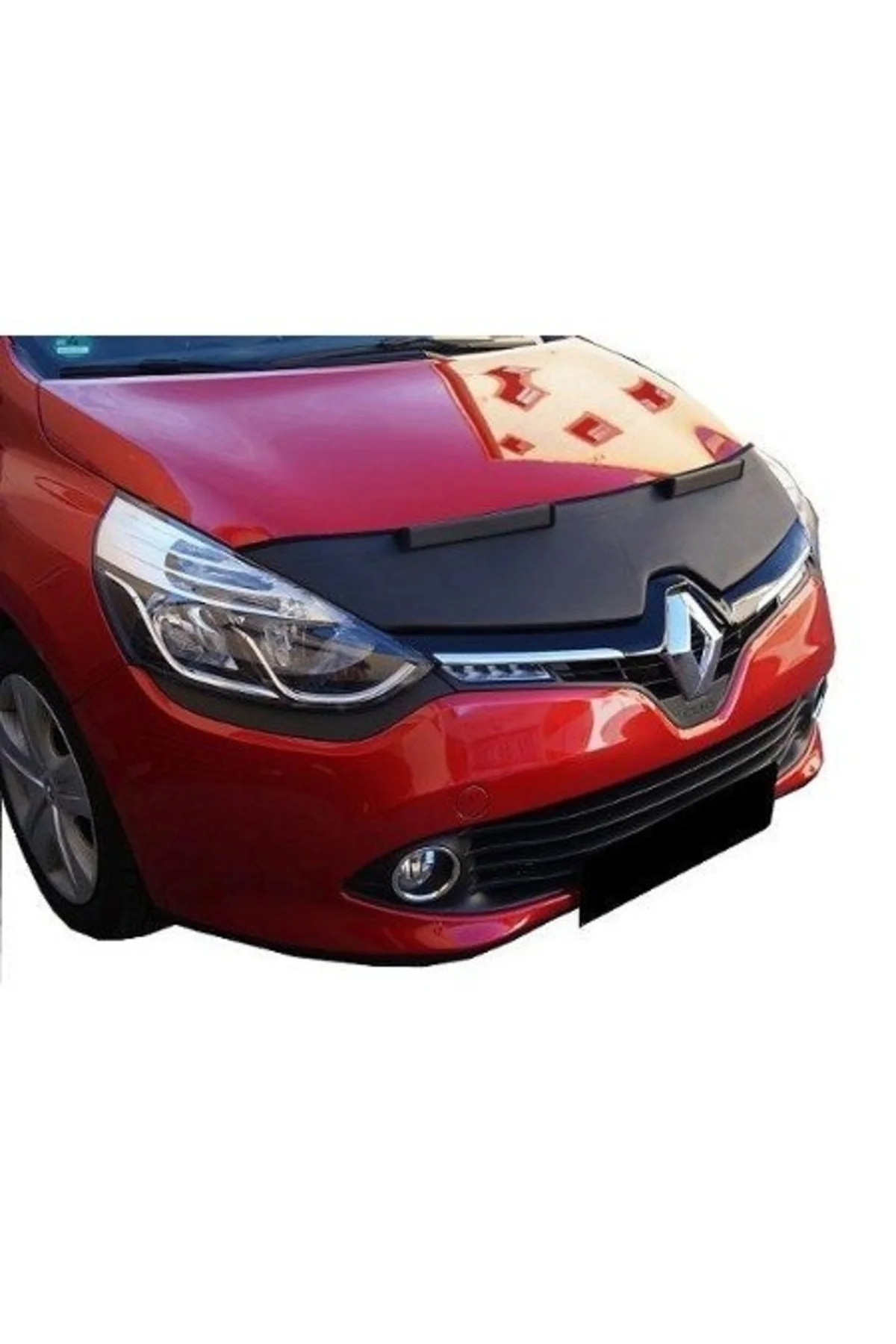 Renault Clio 4 2016 Suni Deri Lüx Kaput Koruyucu Maske Renault Clio 4 2016 Suni Deri Lüx Kaput Koruyucu Maske - Görsel 2