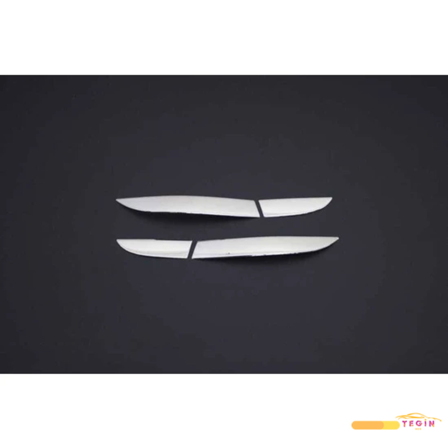 Renault Clio  4 HB 5D 2012 Sonrası Stop Alt Çıtası 4 Parça Paslan