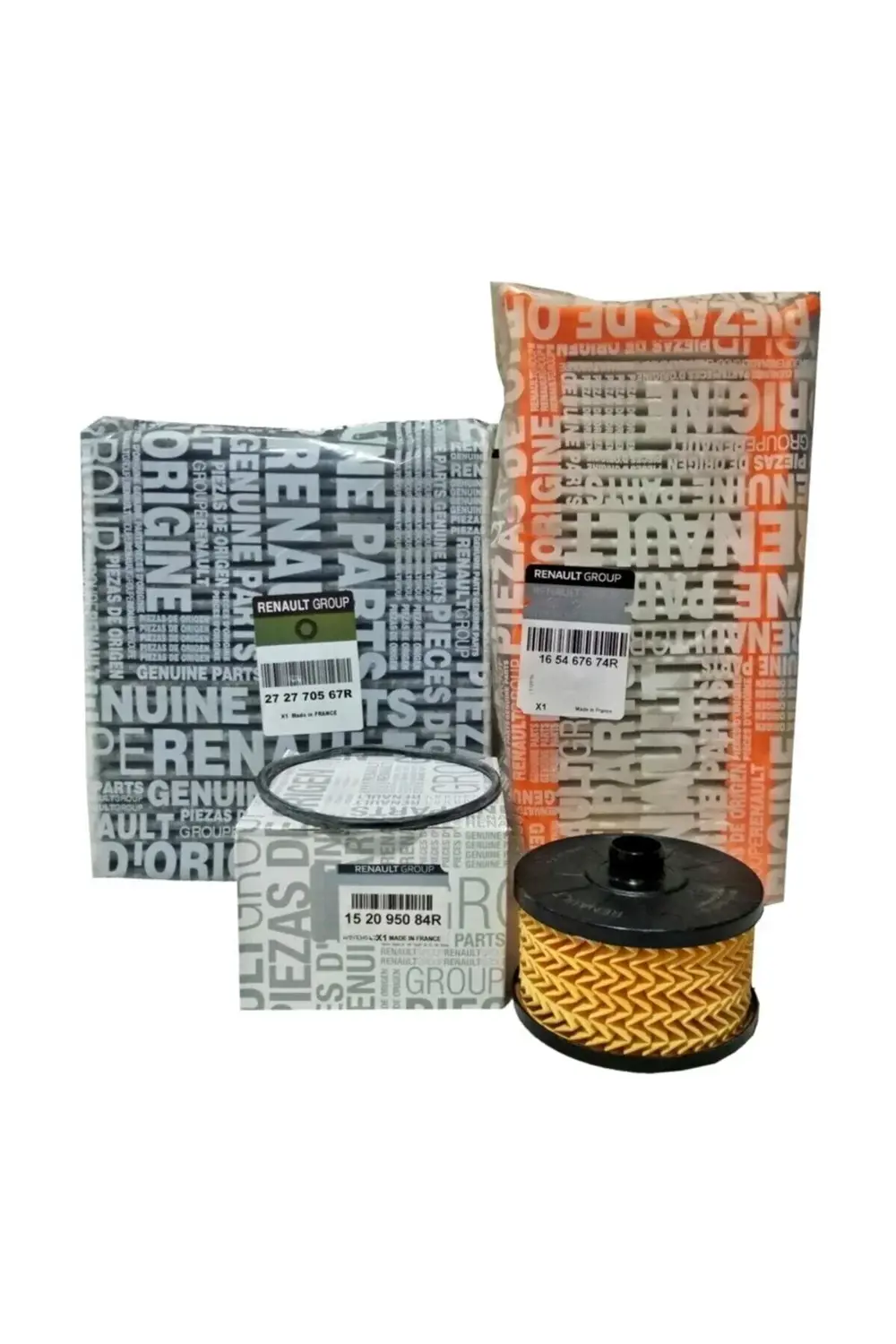 Renault Clio 4 Turbo 1.2 Tce Uyumlu Filtre Bakım Seti (hava,yağ,p