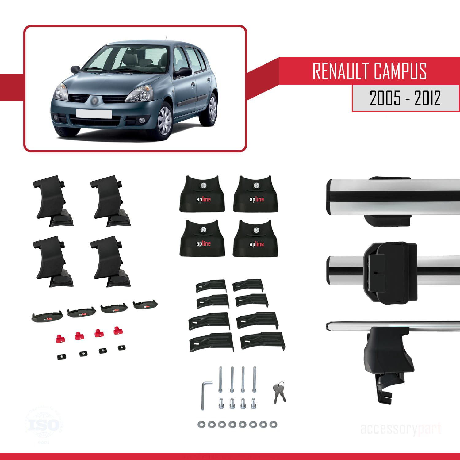 Renault Clio Storia/Campus 2005-2012 Arası ile uyumlu ACE-4 Ara A