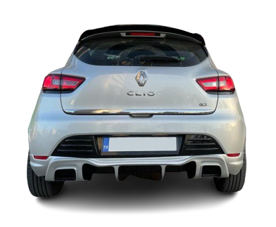 Renault Clio Uyumlu 4 (2012-2019) Rs Style Egzoz Görünümlü Arka T