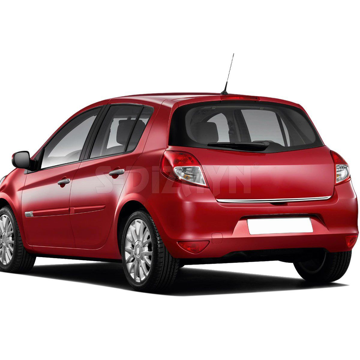 Renault Clio Uyumlu 3 Hatchback Krom Bagaj Alt Çıta 1 Parça 2006- Renault Clio Uyumlu 3 Hatchback Krom Bagaj Alt Çıta 1 Parça 2006-