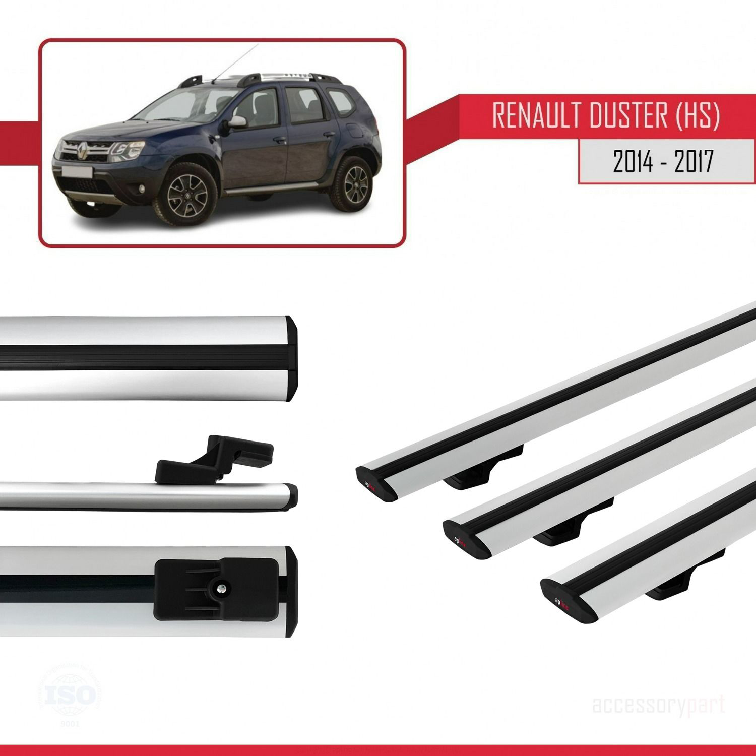 Renault Duster (HS) 2014-2017 Arası ile uyumlu Basic Model Ara At
