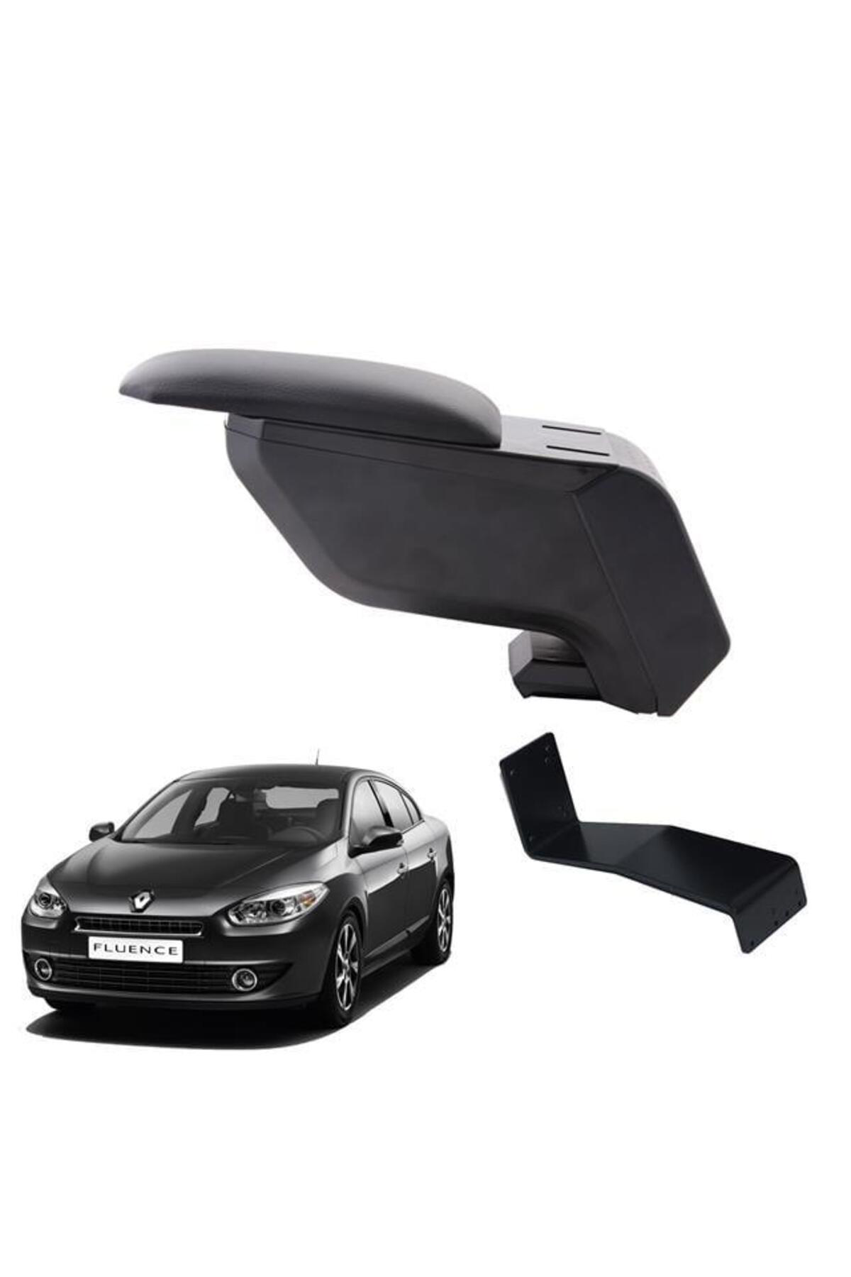 Renault Fluence 2010 Delmesiz Çelik Ayaklı Siyah Kolçak Kol Dayam