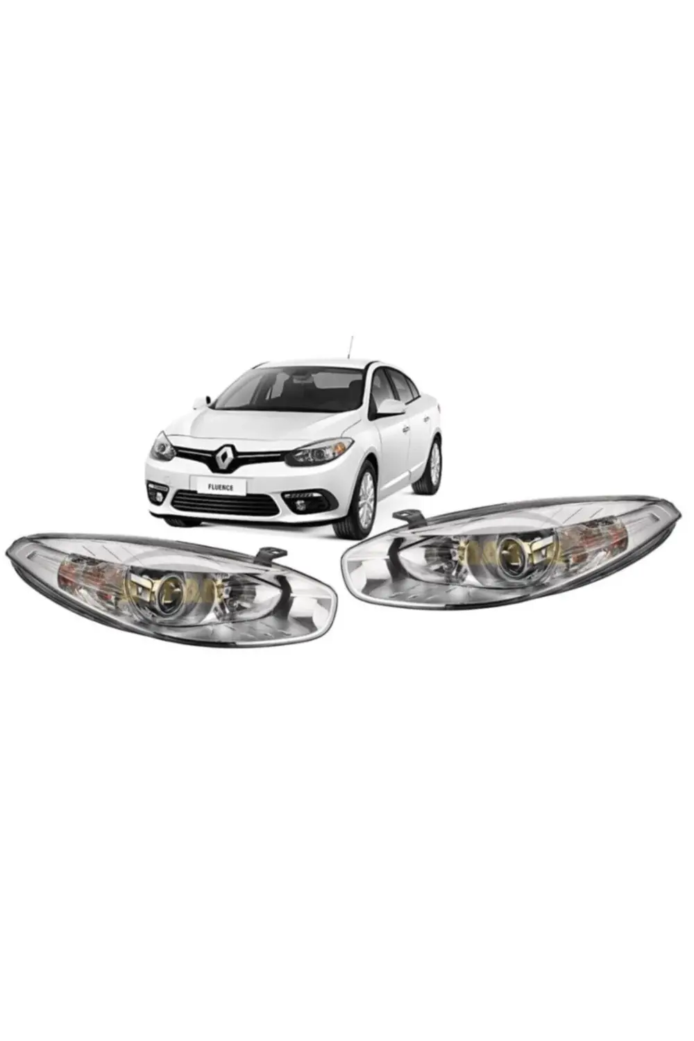 RENAULT FLUENCE 2013-2016 MODEL UYUMLU ÖN FAR SAĞ-SOL TAKIM MERCE