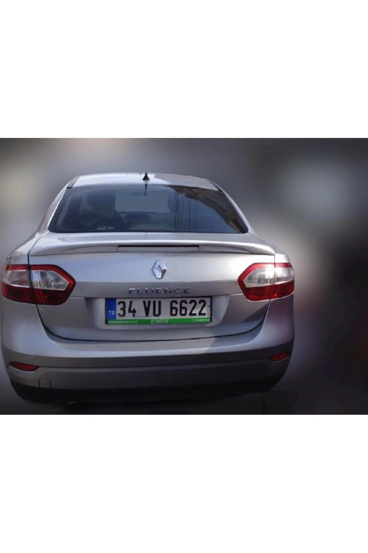 RENAULT FLUENCE ASTARLI IŞIKLI ANATOMİK SPOİLER RENAULT FLUENCE ASTARLI IŞIKLI ANATOMİK SPOİLER
