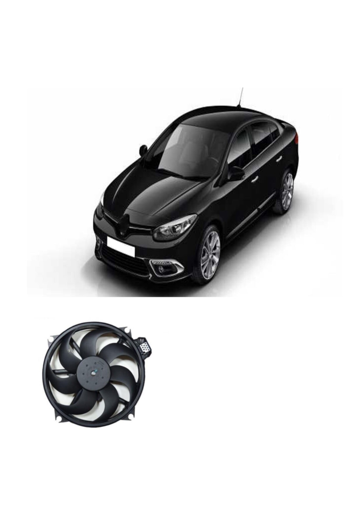 Fantech Renault Fluence Radyatör Fan Motoru 2010--2016