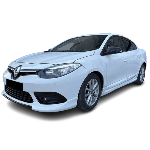 Renault Fluence Uyumlu (2013-2016) Ön Tampon Eki (Plastik)