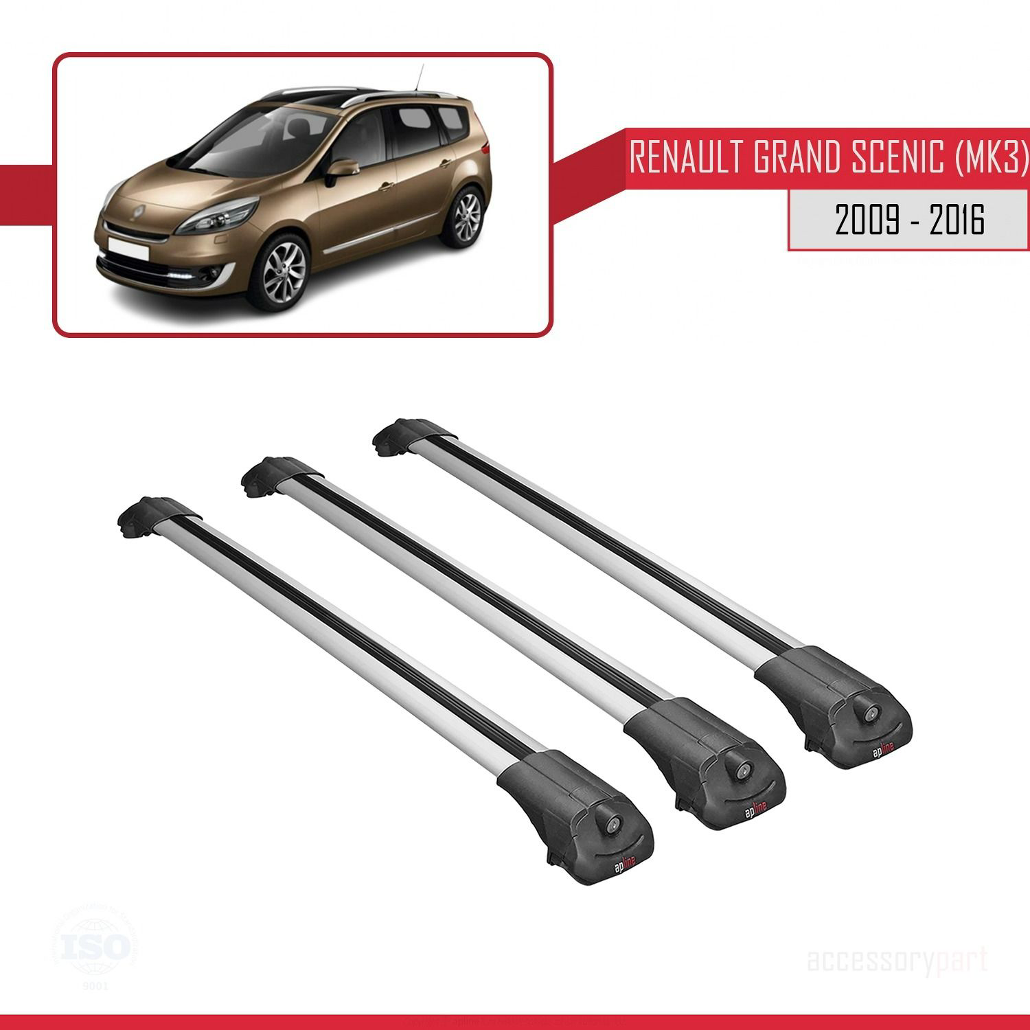 Renault Grand Scenic (Mk3) 2009-2016 Arası ile uyumlu ACE-1 Ara A