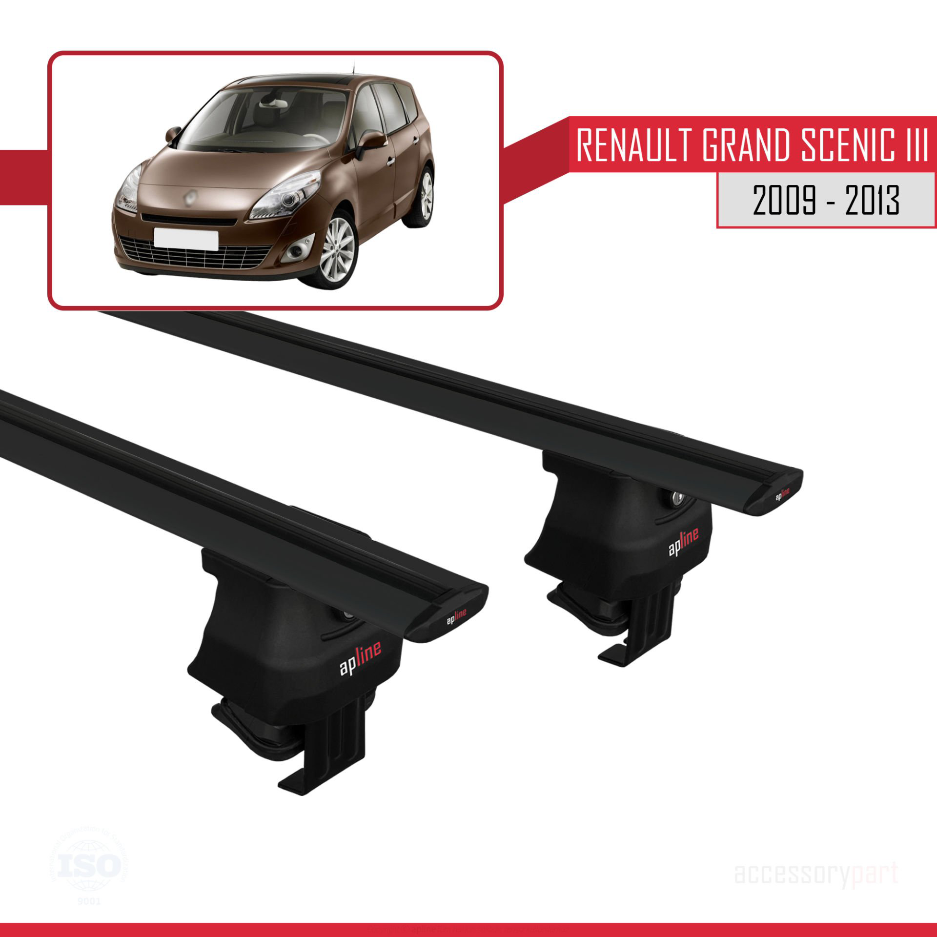 Renault Grand Scenic III  2009-2013 Arası ile uyumlu ACE-4 Ara At