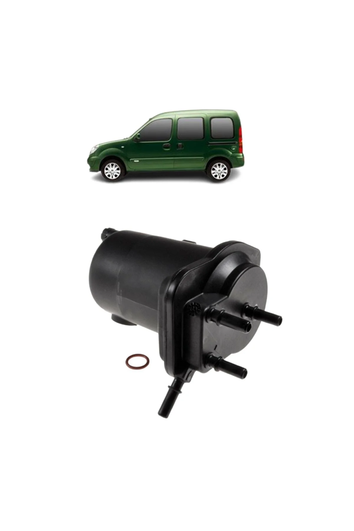 Renault Kangoo 1 4plus Filtre Bakım Seti 1.5 Dci Elf Evolution Yağlı 2001-12.2008 Kit1163d