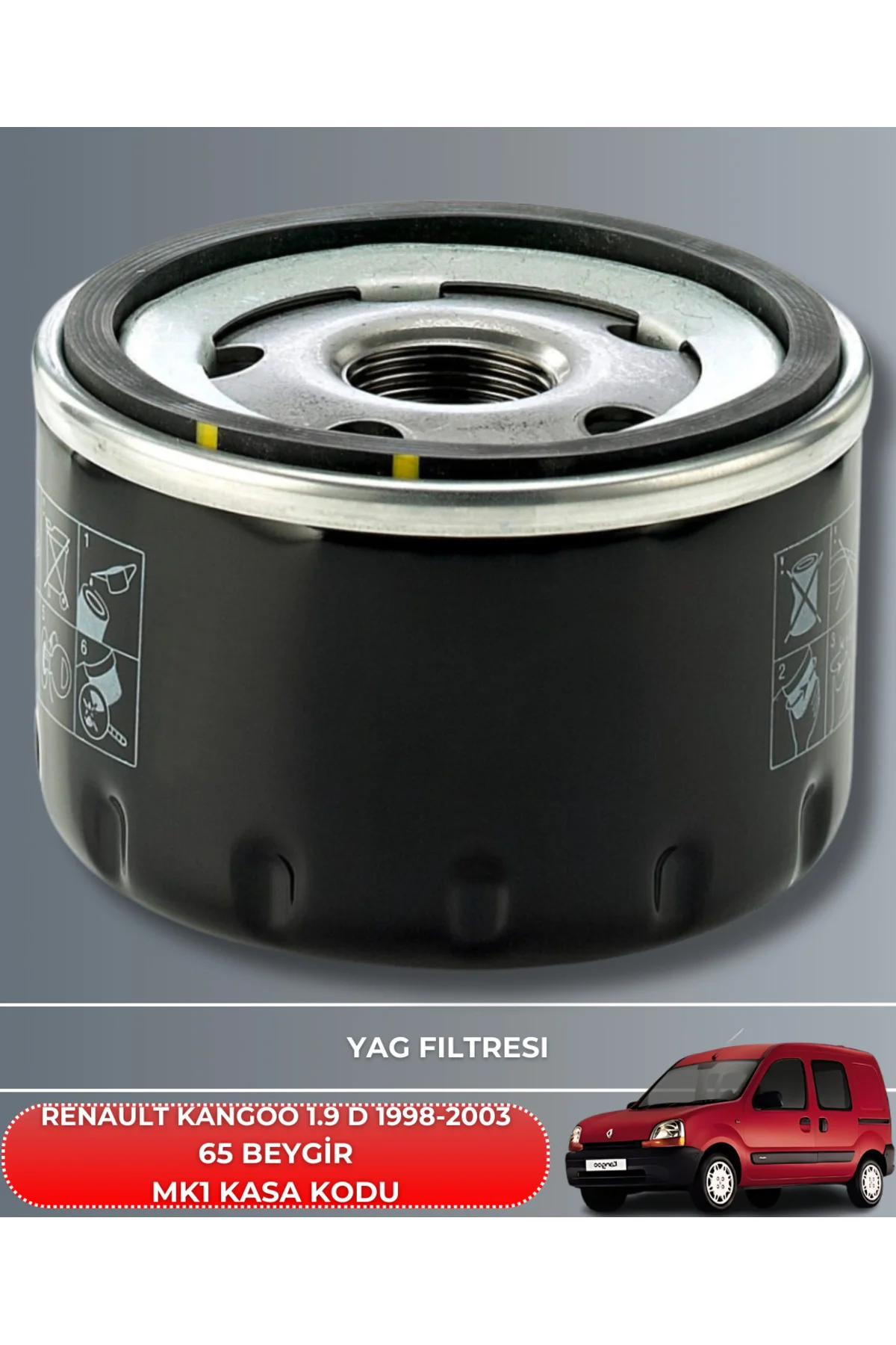 RENAULT KANGOO 1.9 D 1998-1999-2000-2001-2002-2003 65 BEYGİR HAVA