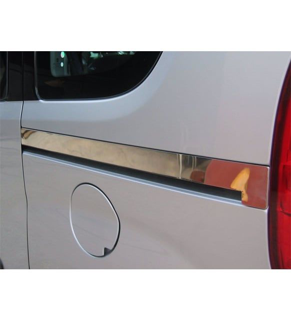 Renault Kangoo Uyumlu 2 Sürgülü Kapı Çıtası -2008 Paslanmaz Çelik