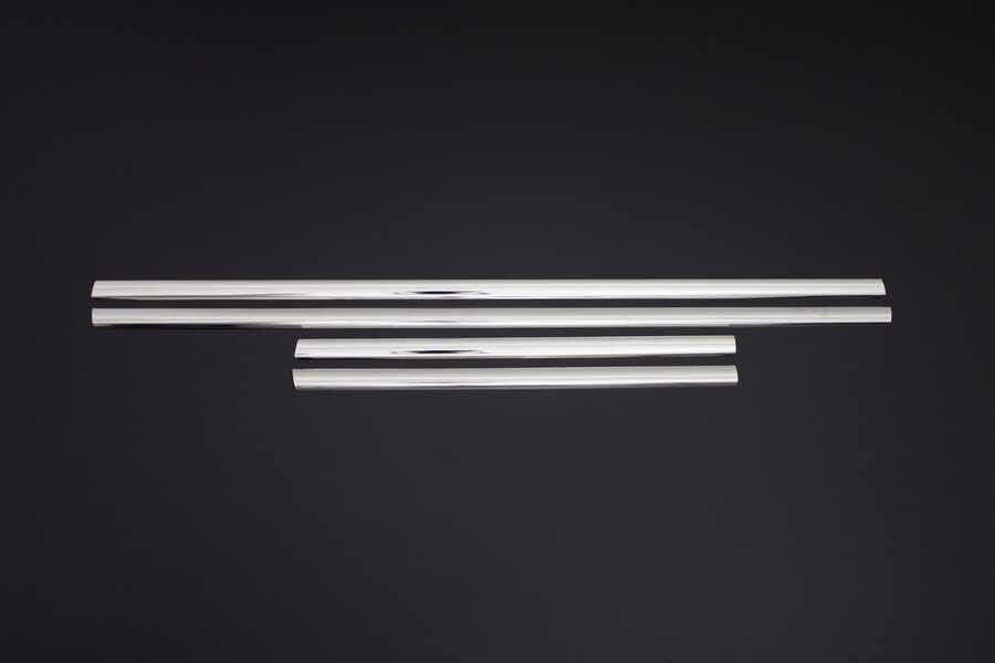 Drs Tuning Renault Kangoo Uyumlu 2 Krom Cam Çıtası 4 Parça 2008-2021 Arası