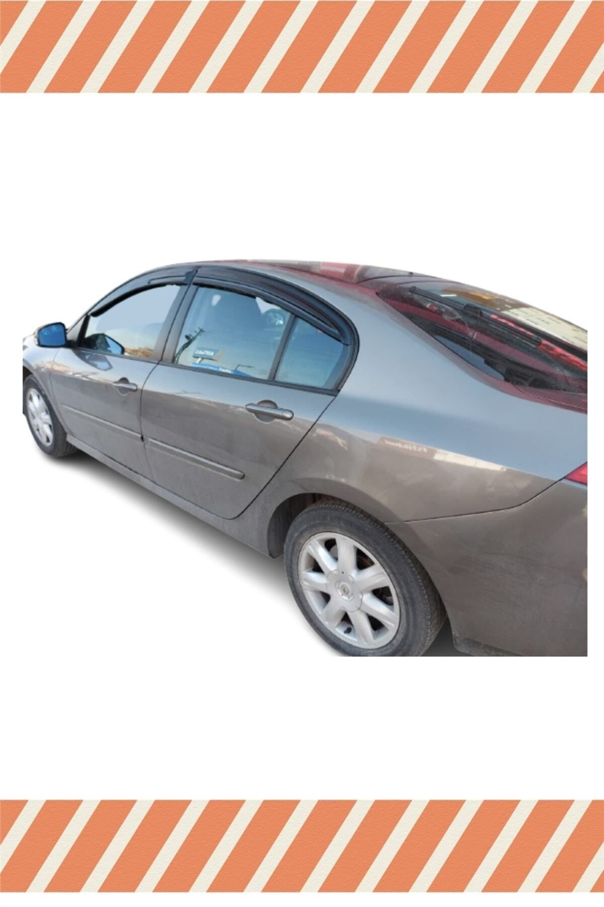 Renault Laguna3 2008-2012 4'lü Mügen Tip Cam Rüzgarlığı