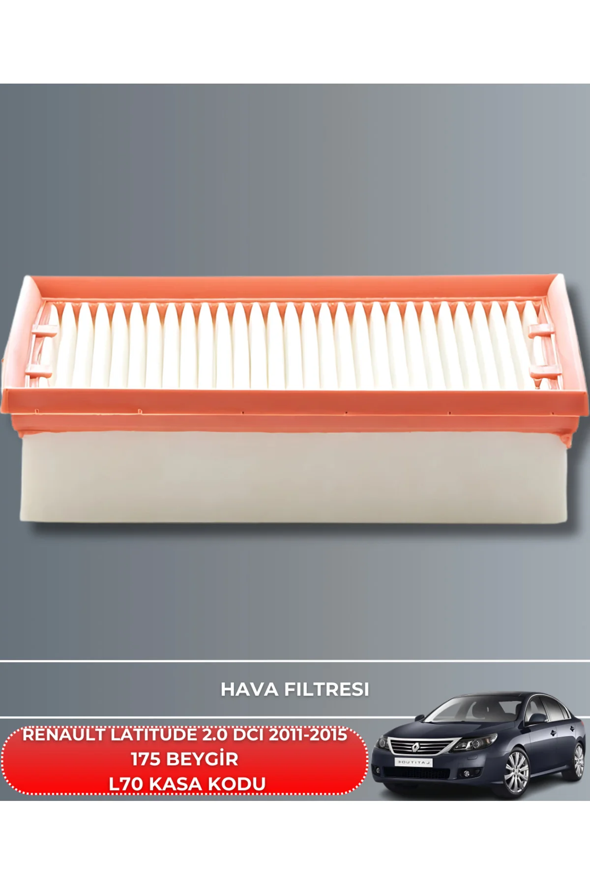 RENAULT LATITUDE 2.0 DCI 2011-2015 175 BEYGİR FİLTRE - YAĞ BAKIM SETİ