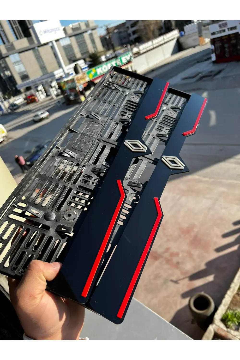 RENAULT LİP Uyumlu Model Pleksi Plakalık