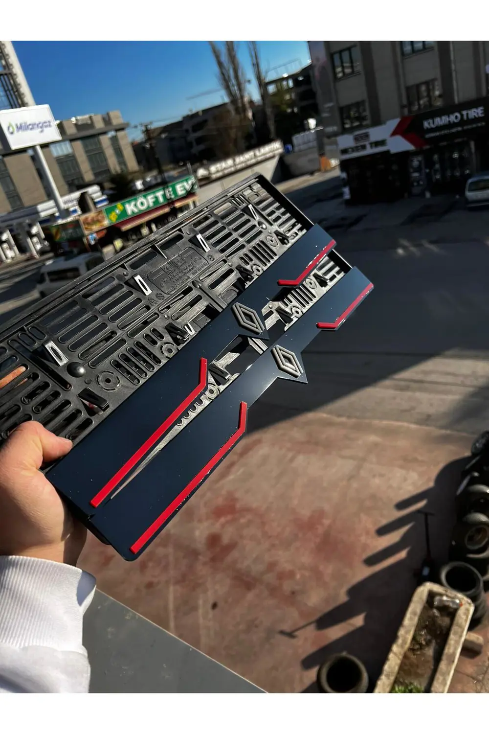 RENAULT LİP Uyumlu Model Pleksi Plakalık