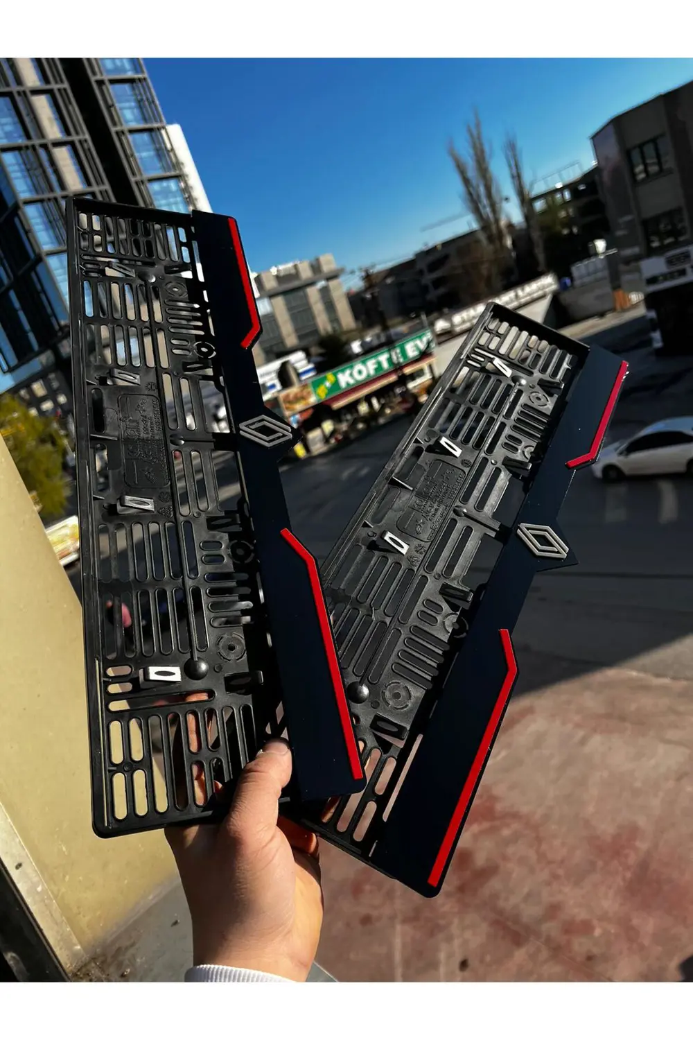 RENAULT LİP Uyumlu Model Pleksi Plakalık