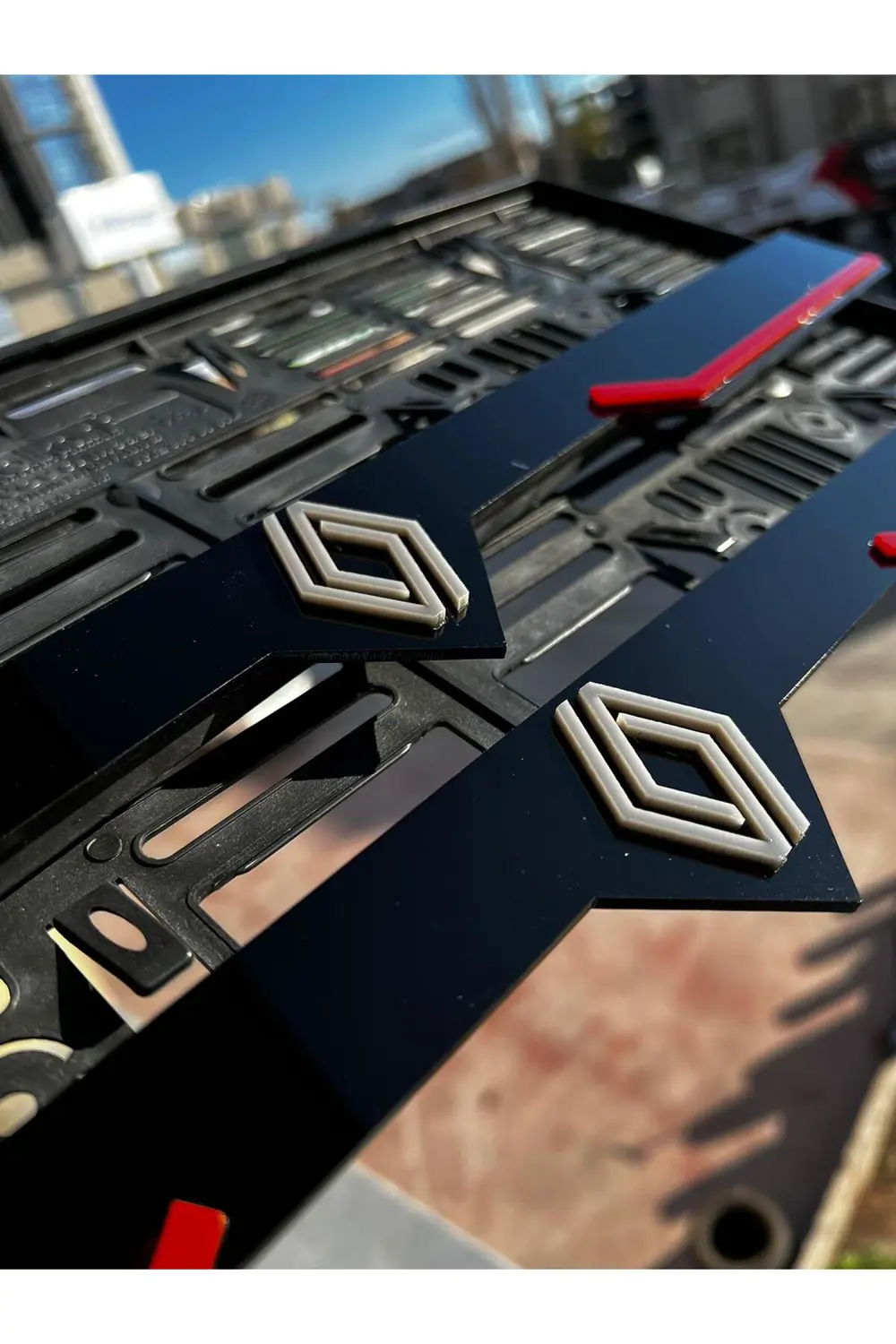 RENAULT LİP Uyumlu Model Pleksi Plakalık