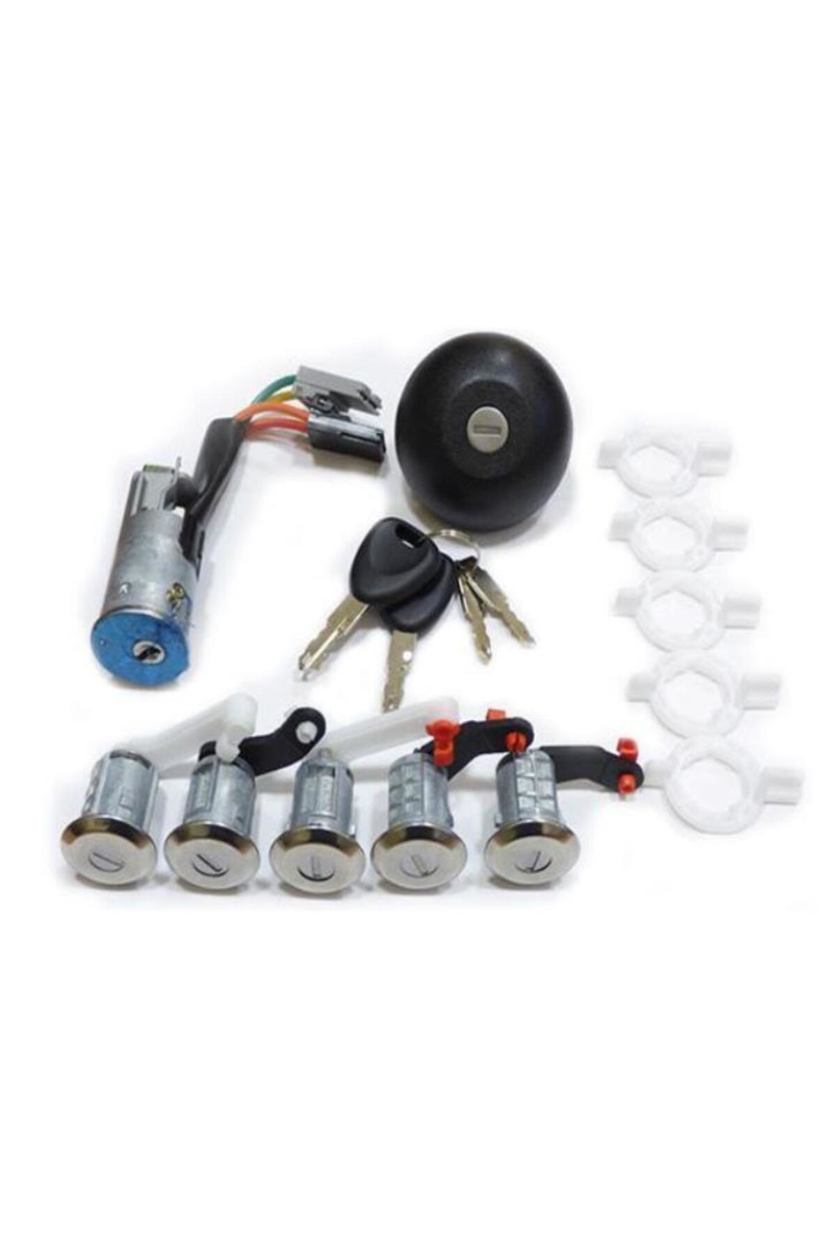 Renault Master Kontak Depo Kapı Şifre Takımı Set 1998--2007