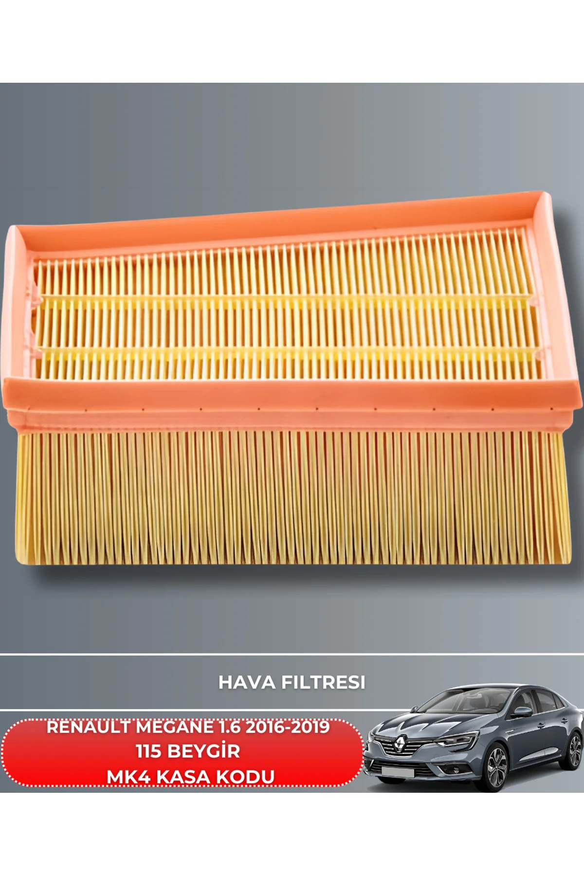 RENAULT MEGANE 1.6 2016-2017-2018-2019 115 BEYGİR HAVA YAĞ POLEN 