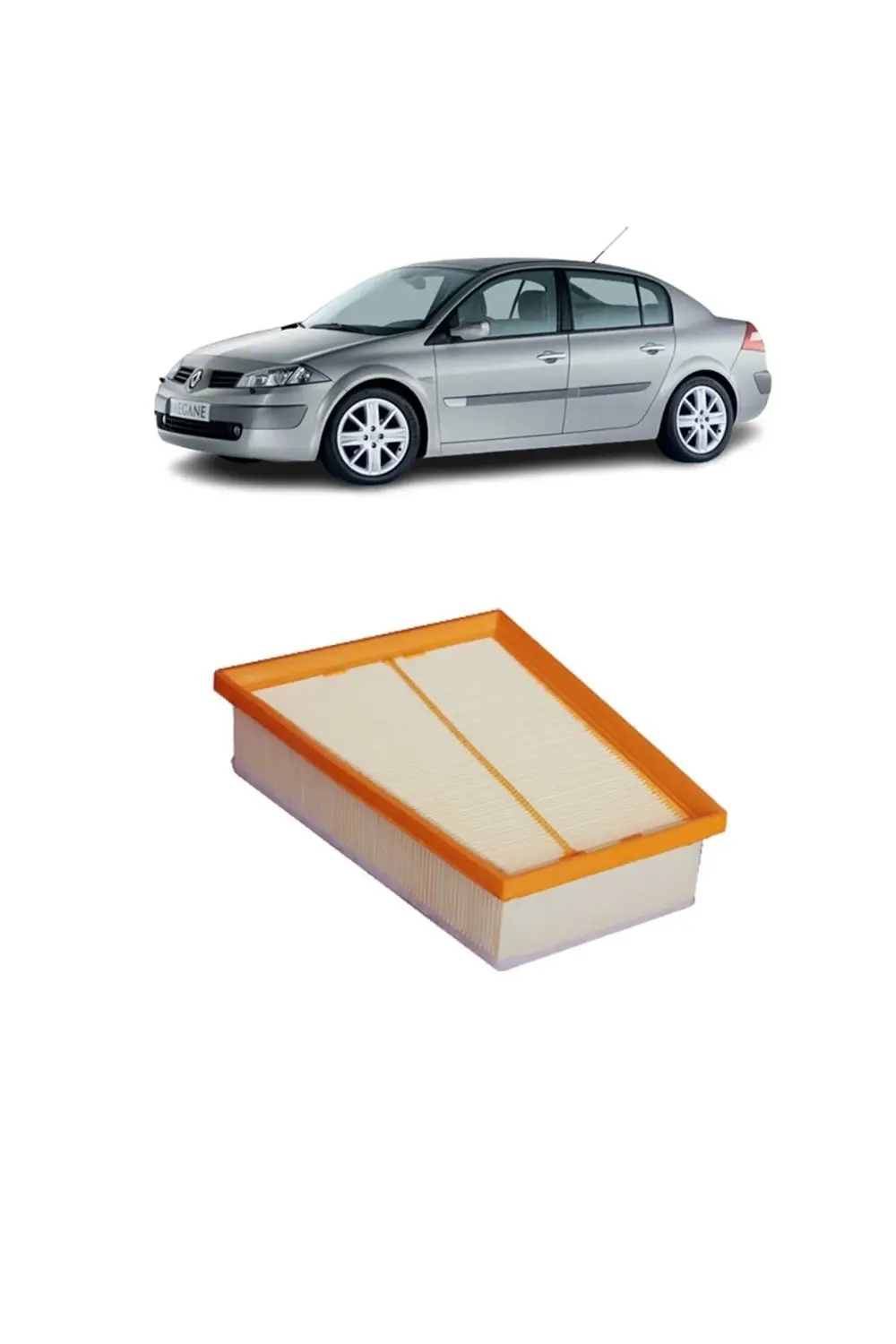 Renault Megane 2 3plus Filtre Bakım Seti 1.5 Dci Yağlı 2002-2005