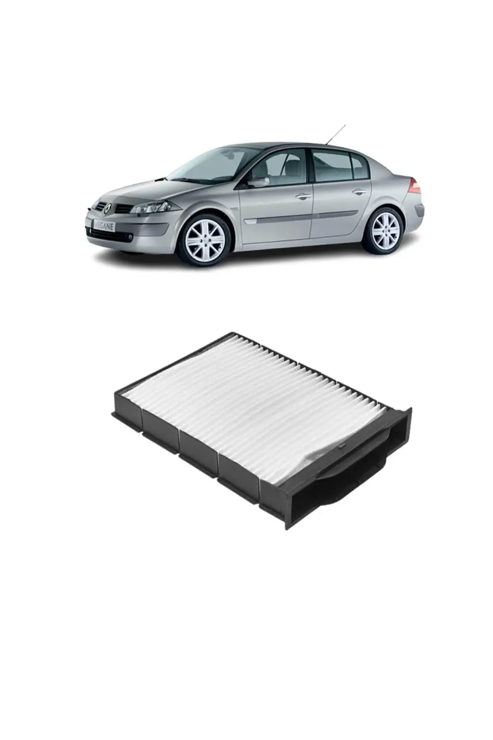 Renault Megane 2 3plus Filtre Bakım Seti 1.5 Dci Yağlı 2002-2005