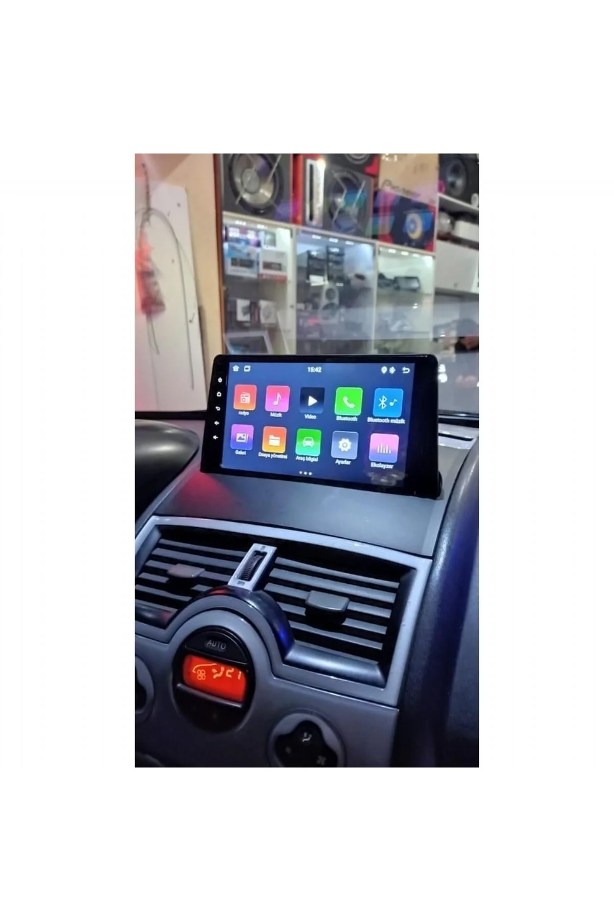 RENAULT MEGANE 2 ANDROİD 14 2-32 MULTİMEDYA CARPLAY-KAMERA-IPS