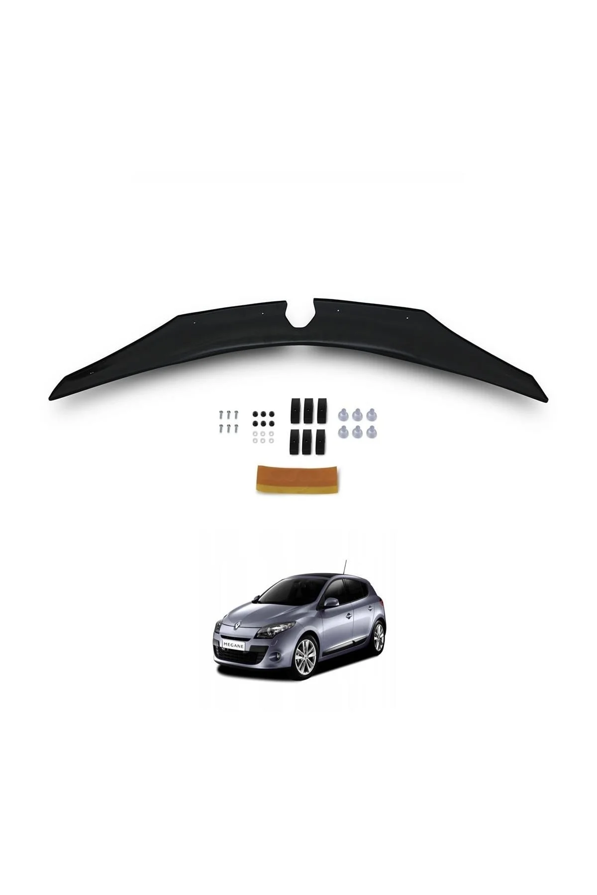 Renault Megane 3 2009-2013 Kaput Rüzgarlığı