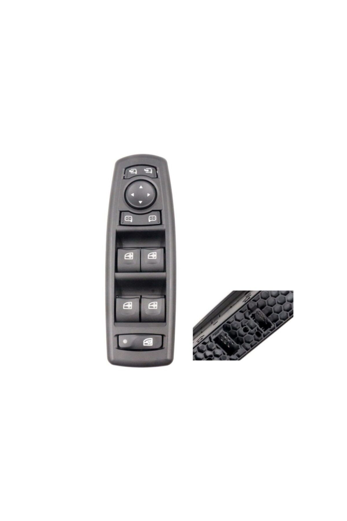 Asbeotomotiv Renault Megane 3 Sol Dörtlü Cam Düğmesi