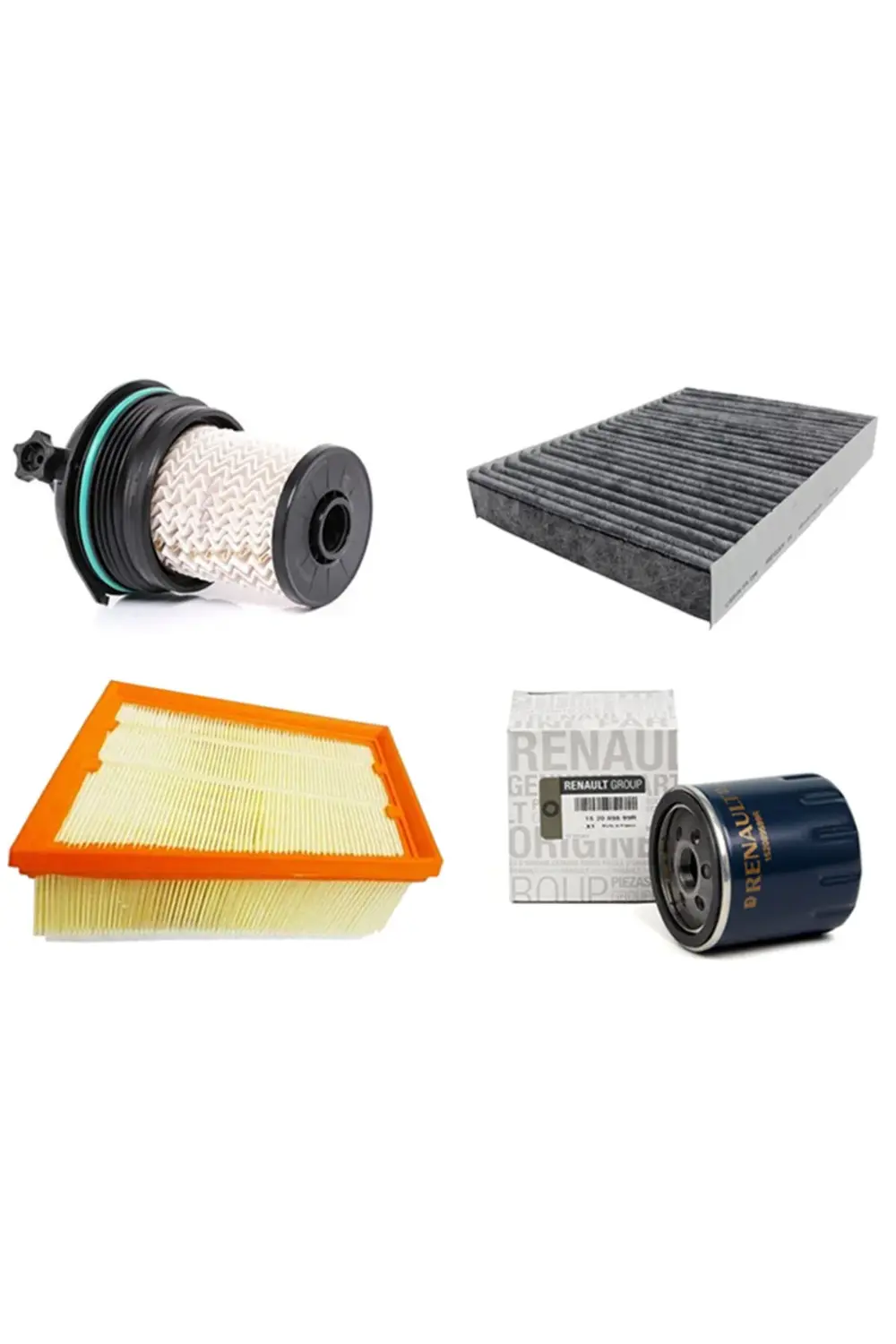 Renault Megane 4 1.5 Dci Filtre Bakım Seti 90-110 Bg Model 2015-2