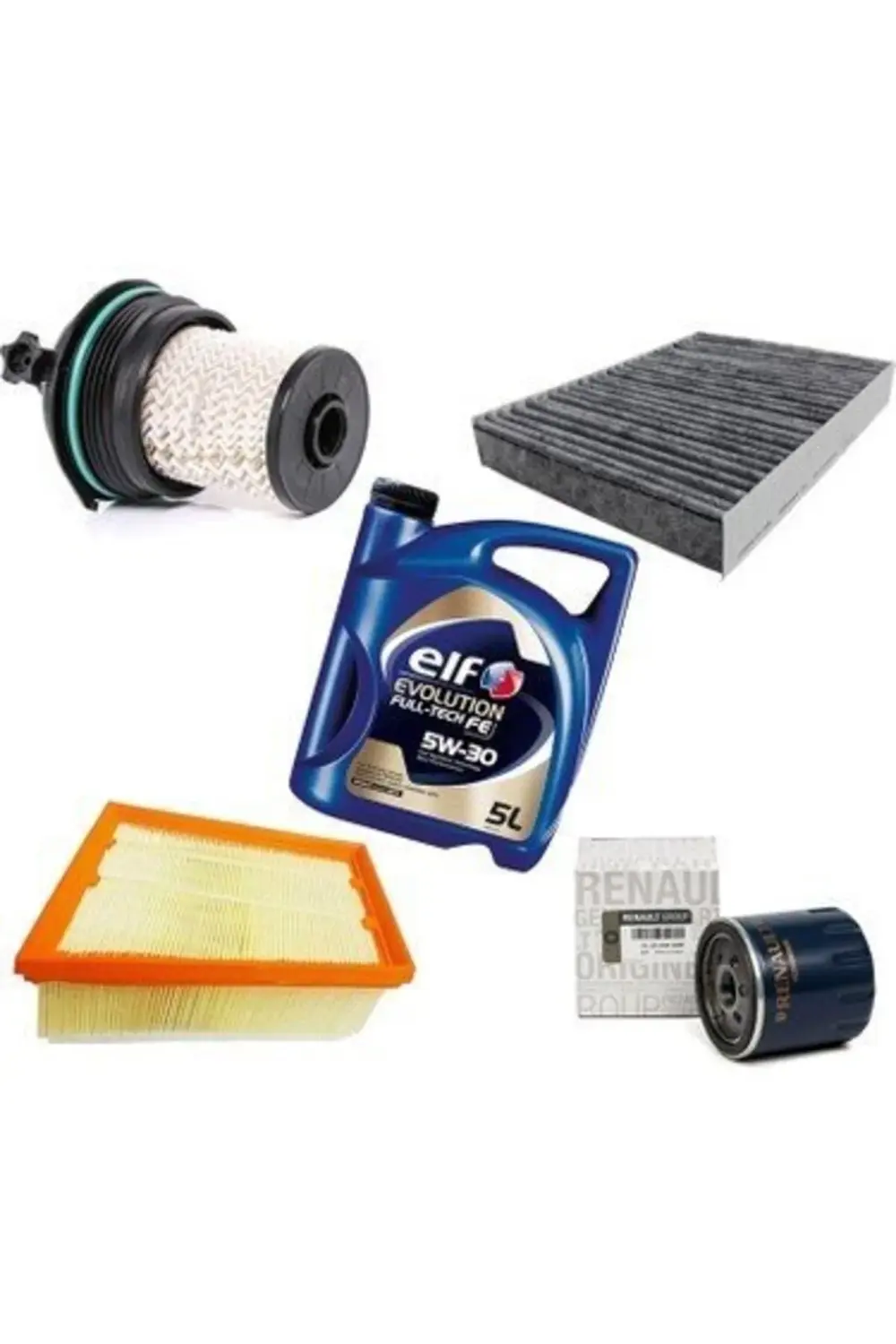 Renault Megane 4 1.5dci Filtre Bakım Seti