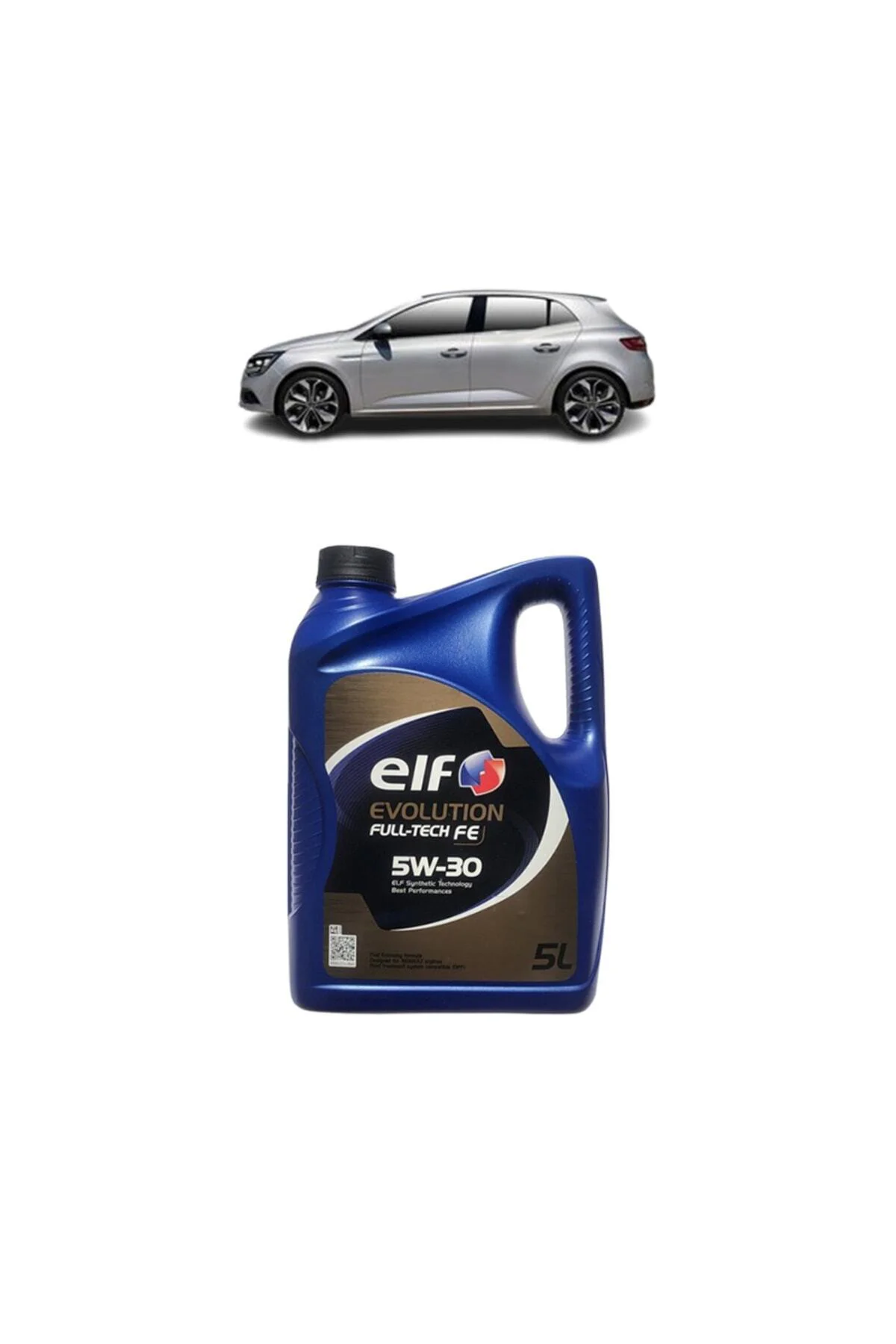 Renault Megane 4 1.6 Dci 4plus Karbon Elf 5w30 5lt 2015 Sonrası