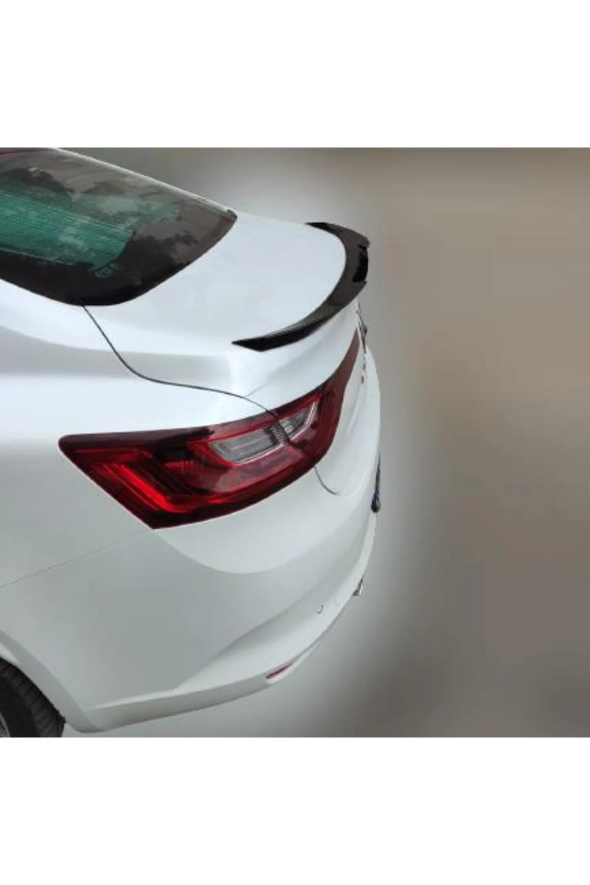RENAULT MEGANE 4 2016- SD YARASA ASTARLI ANATOMİK SPOİLER (İNCE)