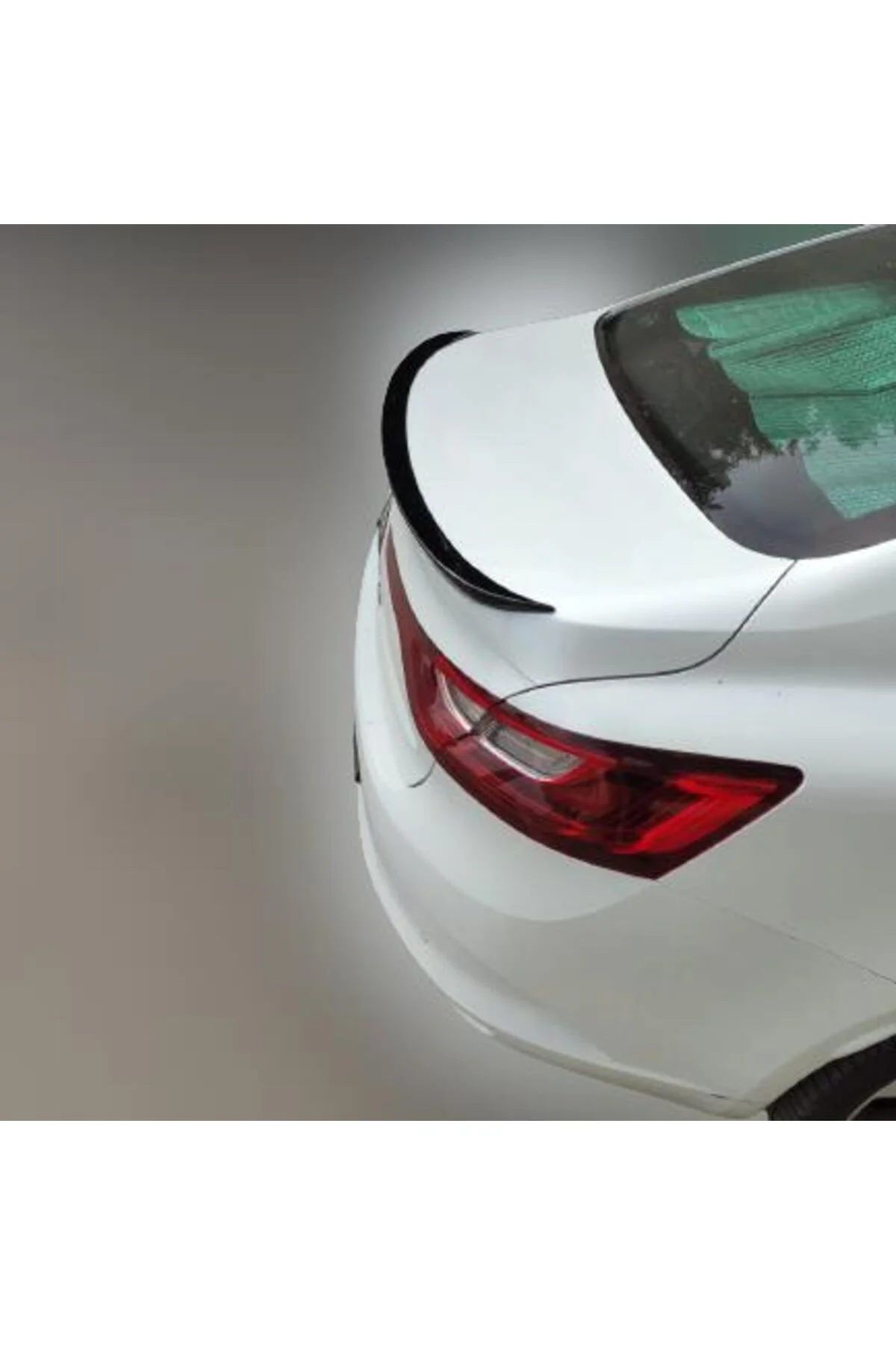 RENAULT MEGANE 4 2016- SD ASTARLI ANATOMİK SPOİLER (FİBER)