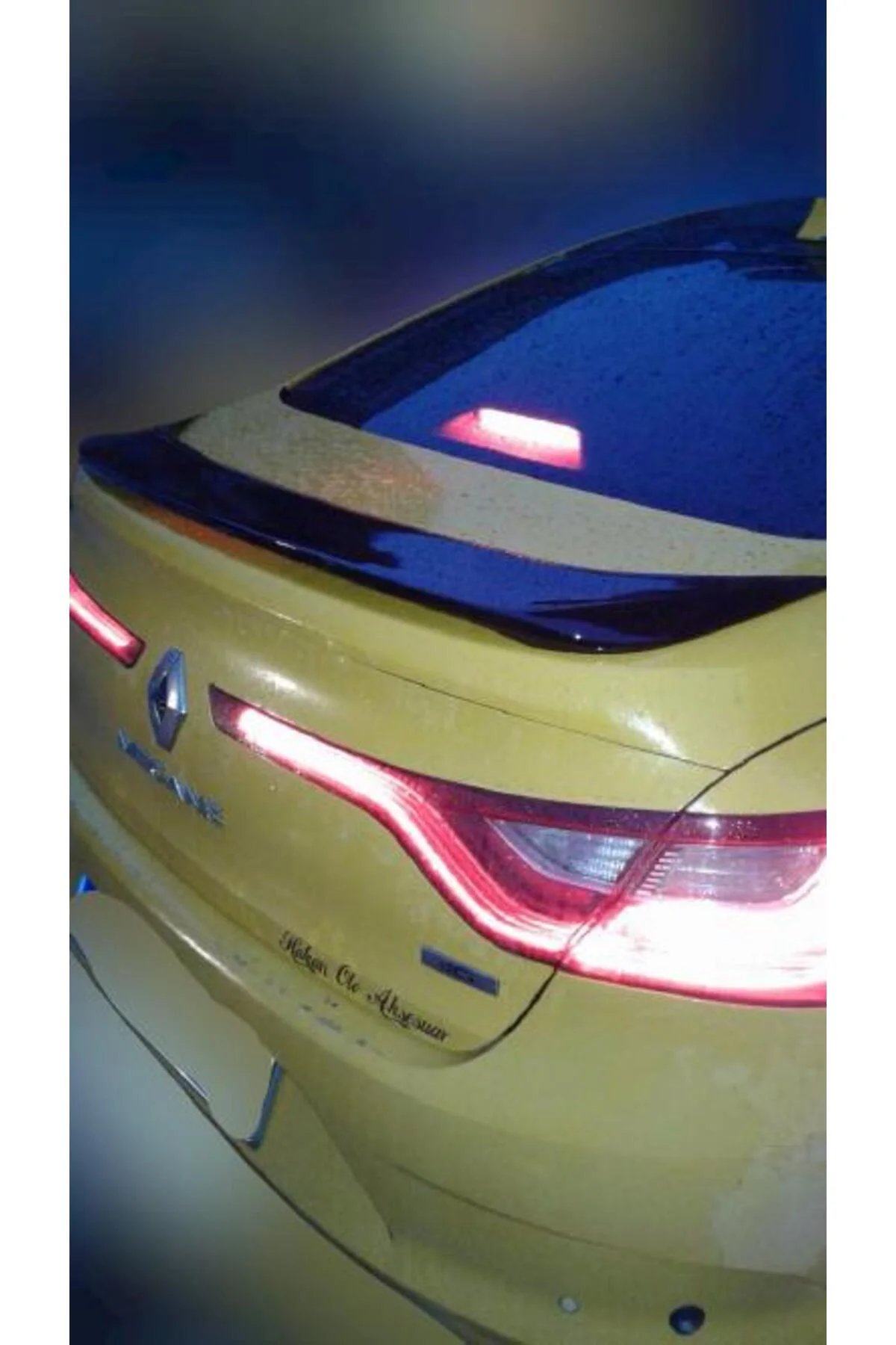 RENAULT MEGANE 4 2016- SD YARASA ASTARLI ANATOMİK SPOİLER (GENİŞ)