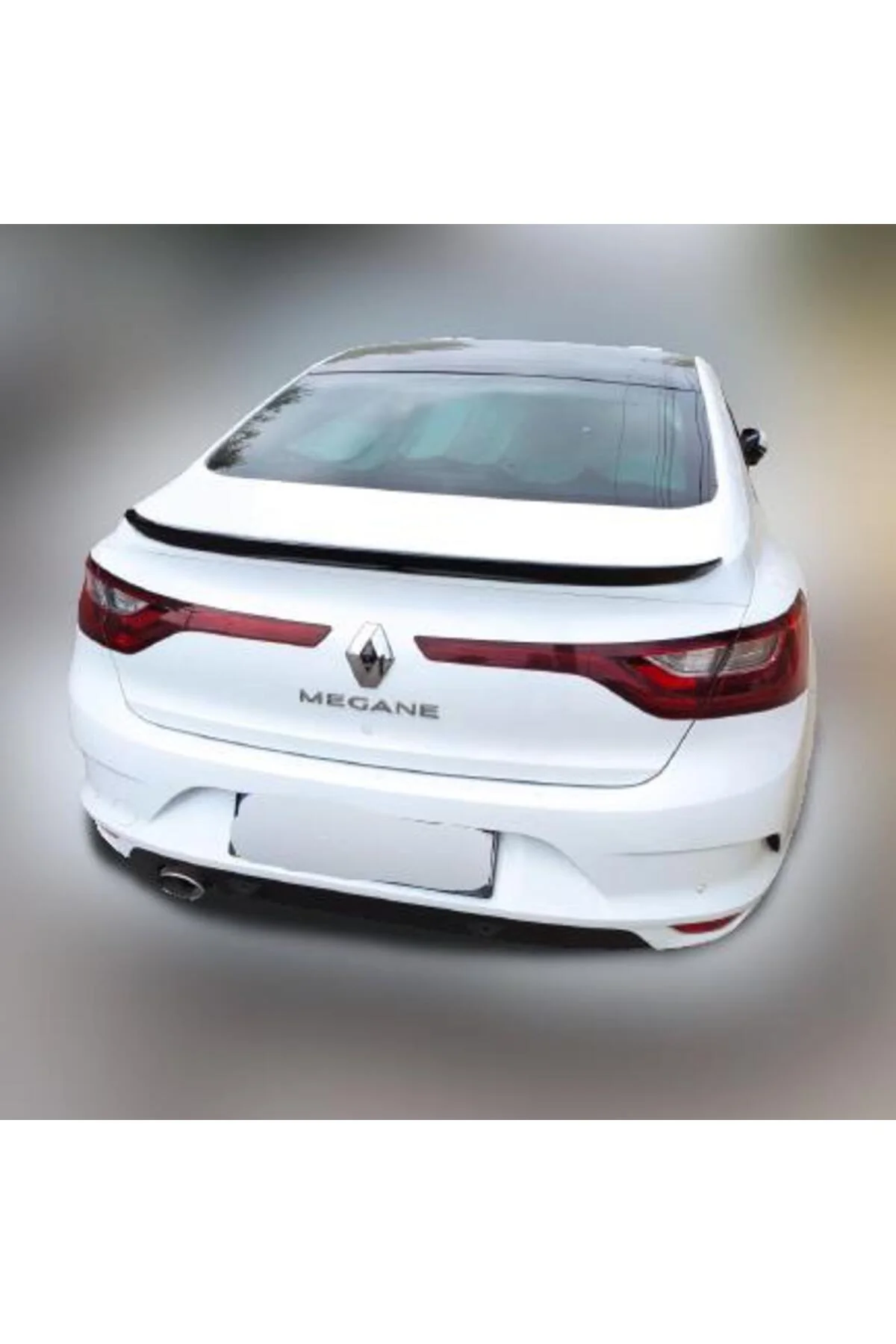 RENAULT MEGANE 4 2016- SD ASTARLI ANATOMİK SPOİLER (FİBER)