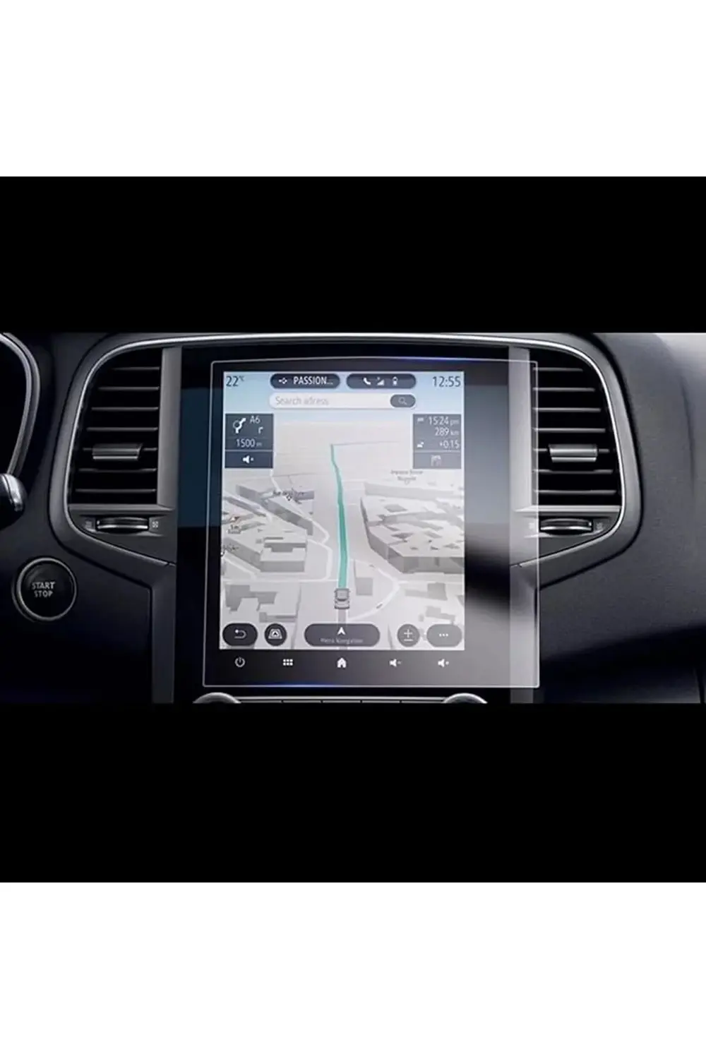 Renault Megane 4 Multimedya Uyumlu 2021-2024 9h Nano Ekran Koruyu