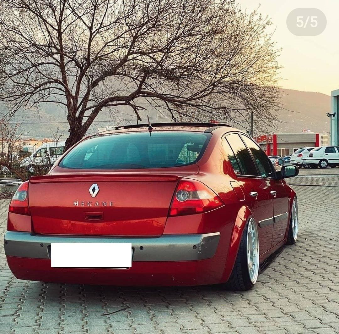 Renault Megane Uyumlu 2 Sedan 2004-2010 Anatomik Spoiler Renault Megane Uyumlu 2 Sedan 2004-2010 Anatomik Spoiler