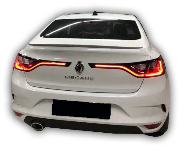 Renault Megane Uyumlu 4 (2017 Ve Sonrası) Spoiler (Plastik)