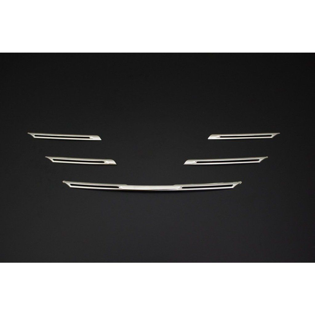 Drs Tuning Renault Megane Uyumlu 4 Krom Ön Panjur 5 Parça. Çelik 2016 Ve Son