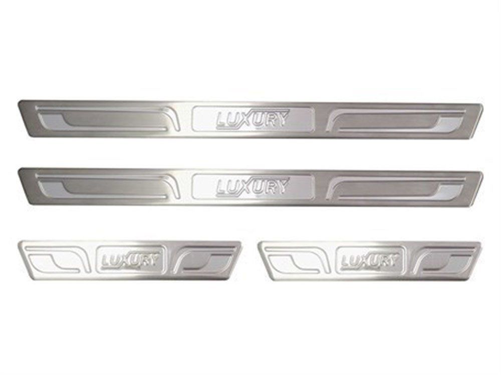 Drs Tuning Renault Megane Uyumlu 4 Luxury Kapı Eşiği 4 Parça Krom 2017 Ve So