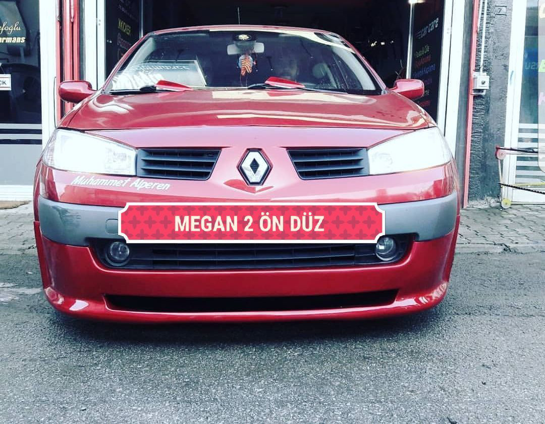 Renault Megane Uyumlu 2 Hatchback & Sedan 2004-2010 Düz Ön Karlık
