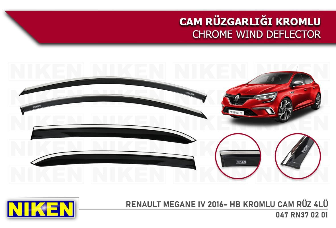 Renault Megane 4 2016 + Hatchback Prime Gri Halı Gri Kenar Halı P