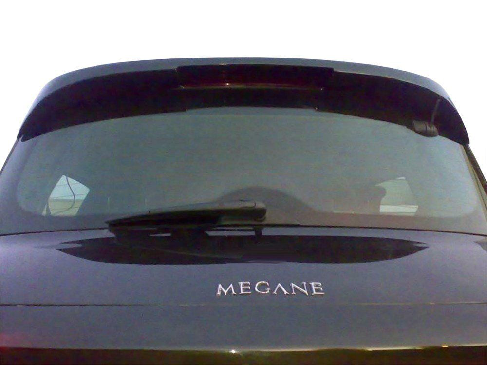 Renault Megane Uyumlu 2 Hatchback Spoiler Cam Üstü Gt Fiber 2003-