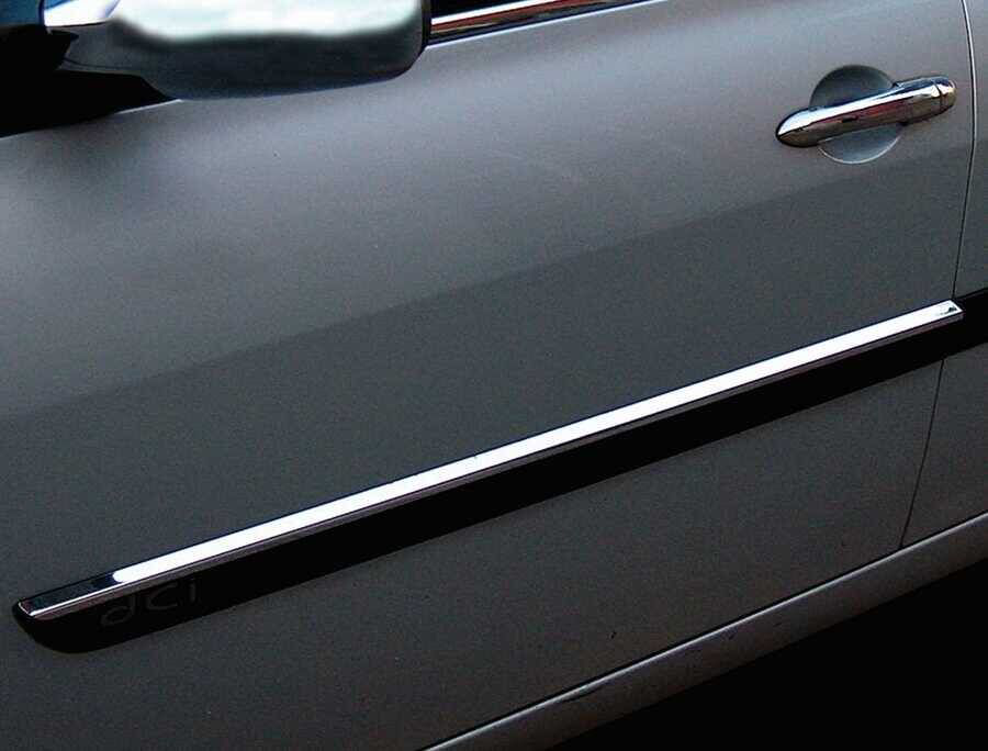 Renault Megane 2 HB/Sedan Krom Yan Kapı Çıtası 4 Parça 2002-2010 