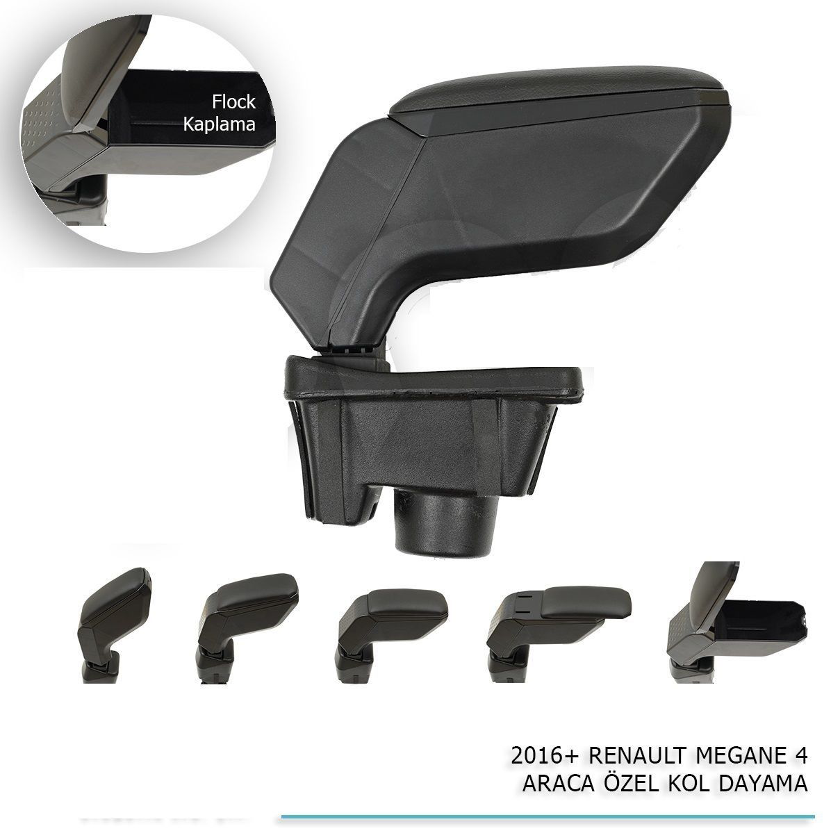 Renault Megane Uyumlu 4 Araca Özel Kol Dayama Siyah 2016+ Parça Renault Megane Uyumlu 4 Araca Özel Kol Dayama Siyah 2016+ Parça