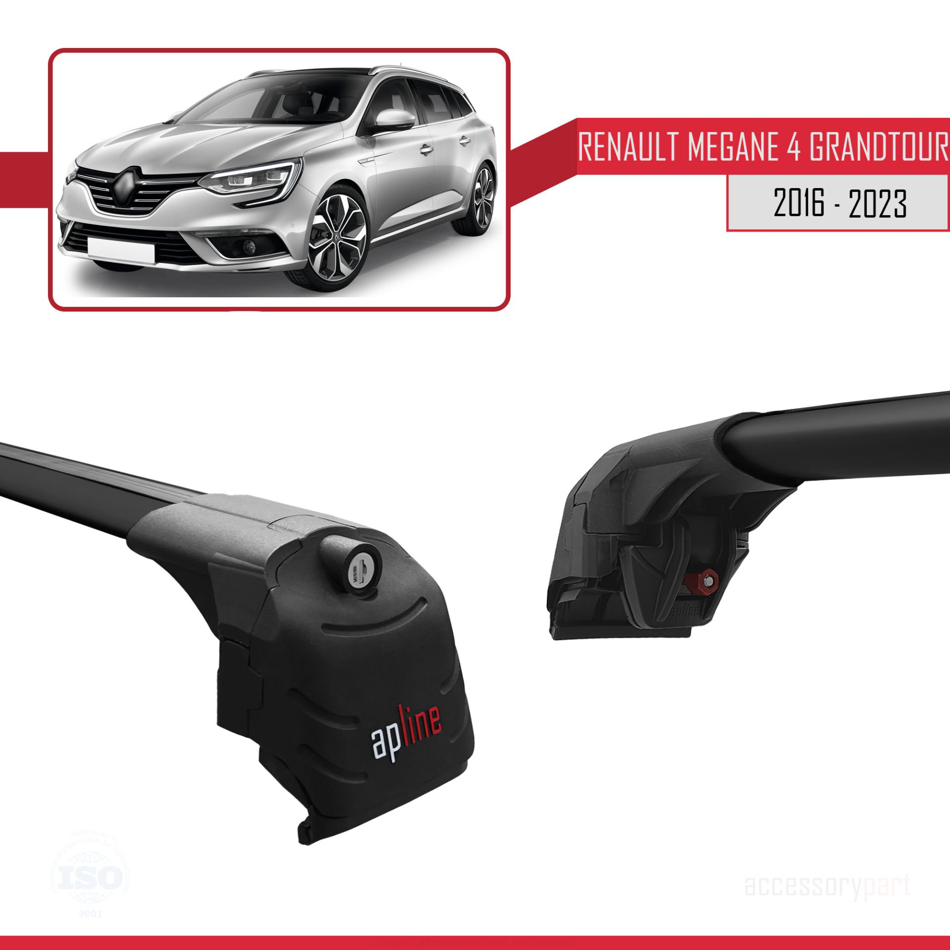 Renault Megane GRANDTOUR 2016-2023 Arası ile uyumlu ACE-2 Ara Atk